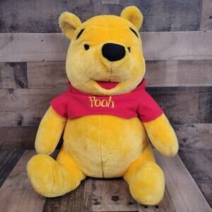 Mattel Winnie The Pooh Bear Arco Toys Plush Stuffed Animal Vintage 20" Jumbo XL